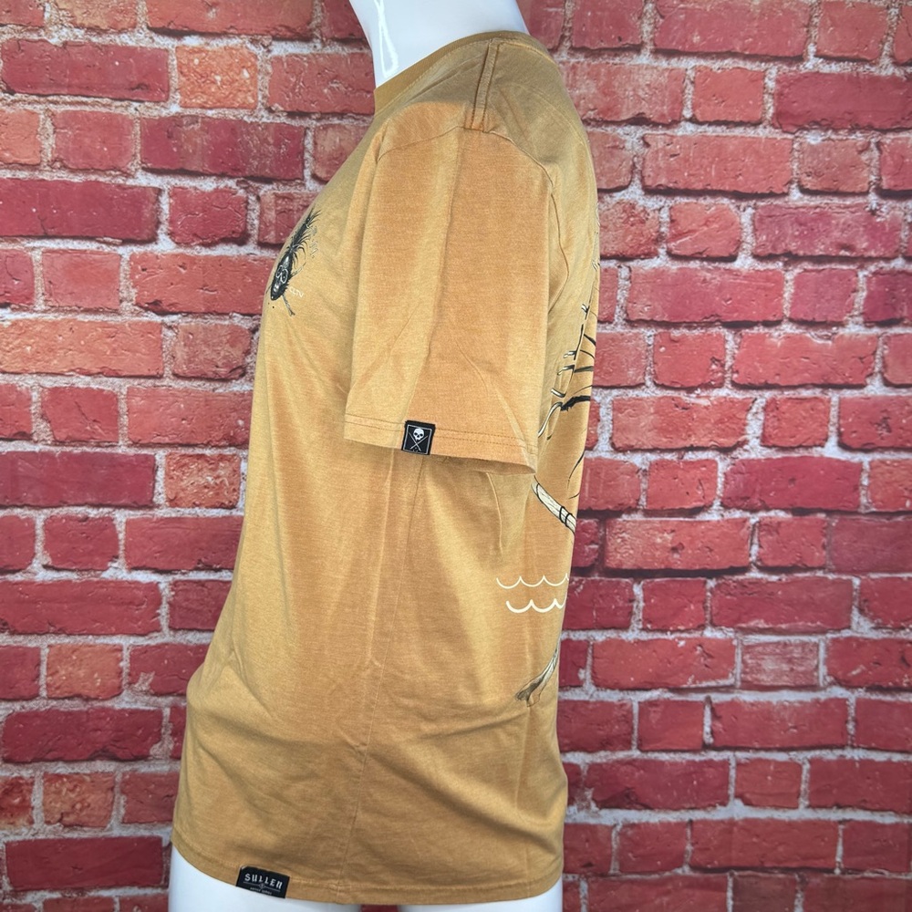 Sullen Art Collective Men’s Graphic T-shirt - Tan -Size: Large- NWT - Picture 6 of 11